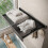 Wall Mounted Folding Storage Shelf, Retractable Clothes Drying Rack 3