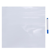 Adesivo murale lavagna in PVC con pennarello incluso, 45 cm x 200 cm/pezzo. Ideale per la cameretta
