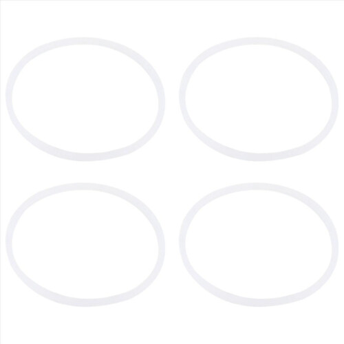 Gaskets Rubber Seal Ring compatible for Magic Blender Flat/ 4 Pack