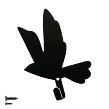 Adhesive Mount Hook Featuring Artistic Bird Designs Fit Any-B