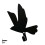 Adhesive Mount Hook Featuring Artistic Bird Designs Fit Any-B 1