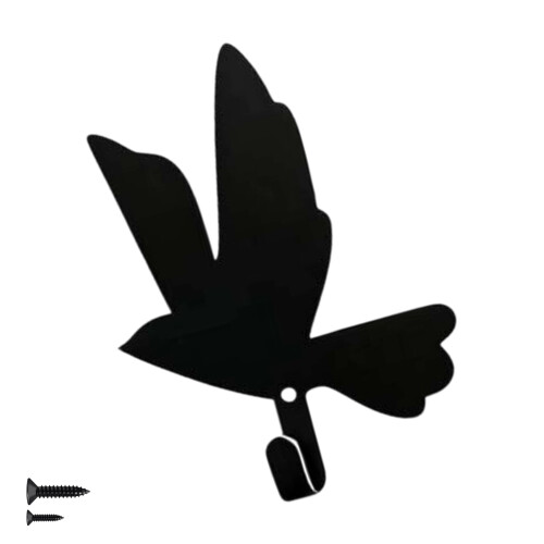 Adhesive Mount Hook Featuring Artistic Bird Designs Fit Any-B