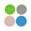 4pcs Round Lids Replacement, Can Lids Covers for Creami 2