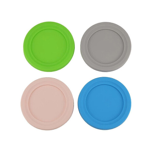 4pcs Round Lids Replacement, Can Lids Covers for Creami 1