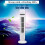 Portable Air Cooler Fan,Streamlined Tower Fan with LED,Powerful Wind,Space-Saving, Bladeless Design, 2