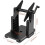 External Rolls Label Holder, 2 in 1 Fanfold Stack Paper Holder for Desktop Thermal Label Printer 3