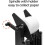 External Rolls Label Holder, 2 in 1 Fanfold Stack Paper Holder for Desktop Thermal Label Printer 4