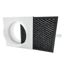 Filtro per condotti di qualità dell'aria, filtro composito a carbone attivo, filtro aria interna efficace,