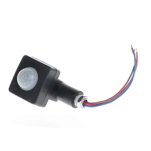 Αισθητήρας κίνησης AC85-265V IP65 με ρυθμιζόμενο διακόπτη PIR, 1