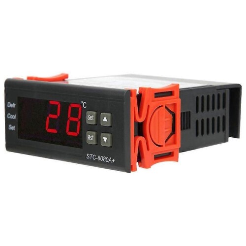 Stc-8080A Digital Refrigerator Defrosting Alarming Temperature Controller Plastic Thermostat Controller 2