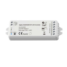 Ελεγκτής LED Tuya Zigbee WiFi APP SPI 5V-24V, Έλεγχος WZ-SPI 1000Pixel Led για Λ