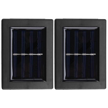 Outdoor Garden Solar Wall Lights Up and Down Waterproof Wall Lights Decorative Wall Lights Garden Decorative Lights,A