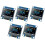 0.96 Inch 5PCS OLED I2C Display Module for Arduino Raspberry PI 128x64 Pixel IIC Serial Self-Luminous Display Module 1