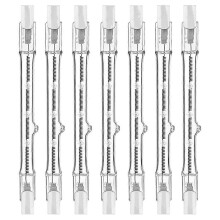 Żarówki halogenowe R7s, 7 opakowań, żarówka R7s 118 mm, ściemnialna, 230 V, żarówka halogenowa liniowa