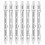 R7s Halogenlampen, 7er-Pack, 118 mm, dimmbar, 230 V, Wolfram-Linearlampe, 150 W 1