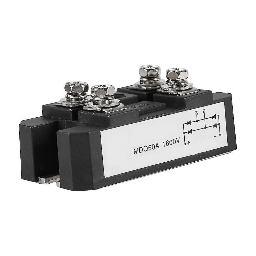 Single-Phase 60A 1600V High Power 4 Terminal Diode Bridge Rectifier 9409192826930