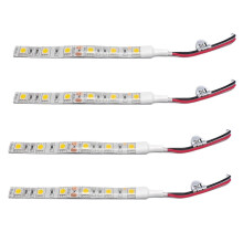 4X 10cm Waterproof White 5050 Led Strip Lights Dc 12V Caravan Boat Car
