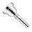 12C Small Shank Trombone Ασημένιο Επιστόμιο Νέο 3
