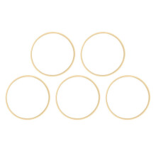 5X Dream Bamboo Rings,Wooden Circle Round Catcher DIY Hoop 18cm