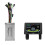 Scooter Bicycle Lithium-Ion Power-Assisted Conversion Accessories H-100 Color Screen Meter with 17A 2