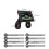 Scooter Bicycle Lithium-Ion Power-Assisted Conversion Accessories H-100 Color Screen Meter with 17A 4