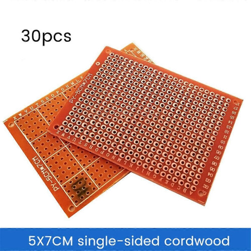 30 τεμάχια πρωτότυπη πλακέτα PCB γενικής χρήσης, πλακέτα κυκλ 2
