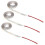 3 strisce LED SMD impermeabili 60-3528 DC12V (bianche)1M 1