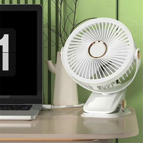 Ανεμιστήρας USB με επαναφορτιζόμενο τύπο κλιπ για κοιτώνα, 1