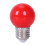 Λάμπα LED E27 3W 6 SMD εξοικονόμησης ενέργειας, σφαιρική, AC 110-240V, κόκκινο 1
