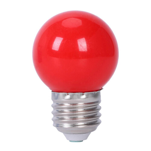 Λάμπα LED E27 3W 6 SMD εξοικονόμησης ενέργειας, σφαιρική, AC 110-240V, κόκκινο