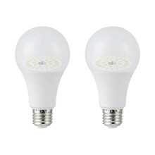 LED πολύχρωμη λάμπα E27 με βίδα, τηλεχειριστήριο με ρύθμιση