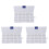 3X Electronic Components 15 Slots Detachable Plastic Cases Boxes 1