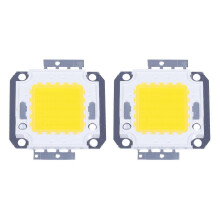 2X 3800LM 50W Żarówka LED Chip Lampa Światło Ciepła Biel Wysoka Moc DIY