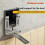 Stainless Laser Level Wall Mount Bracket Adjustable Multi-Functional Laser Bracket for 1/4" 5/8" Connectors Laser Level 2