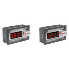2x Digitalanzeige-Potentiometer, variabler Widerstand 10 kΩ, kompatibel mit Signalsimulatoren, Drehzahlregler