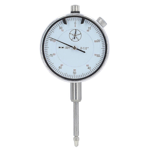 High Precision Shock Resistant Mechanical Needle Dial Indicator for Wood Lathes, Workshops, Table Saws