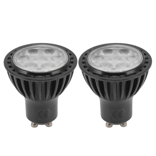 2 τεμάχια λαμπτήρας LED GU10 7W 3000K θερμού λευκού φωτισμού για φωτισμό πάγκου 110-240V