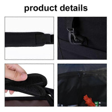 Outdoor Camping Storage Bag Large Capacity Picnic Equipment Storage Bag Cooking Utensils Storage Bag Foldable Canvas Organize Storage Bags