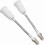 Set van 2 E14 naar E27 fittingadapters, flexibele lampvoetconverter, buigbare schroefadapter van 19 1
