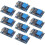 10pcs Adjustable Step Up Module Voltage Regulator Micro-USB 2V-24V to 5V-28V 2A Step-Up DC-DC 1