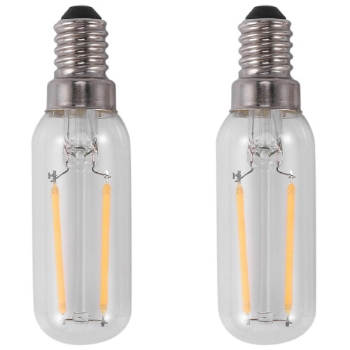 2x Λαμπτήρας LED E14 3W για απορροφητήρα, θερμό λευκό