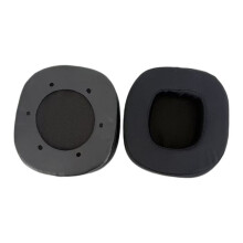 Ergonomice Earpads Replacement Ear-Black ice silk cloth