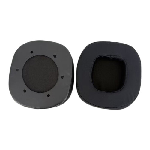 Ergonomice Earpads Replacement Ear-Black ice silk cloth