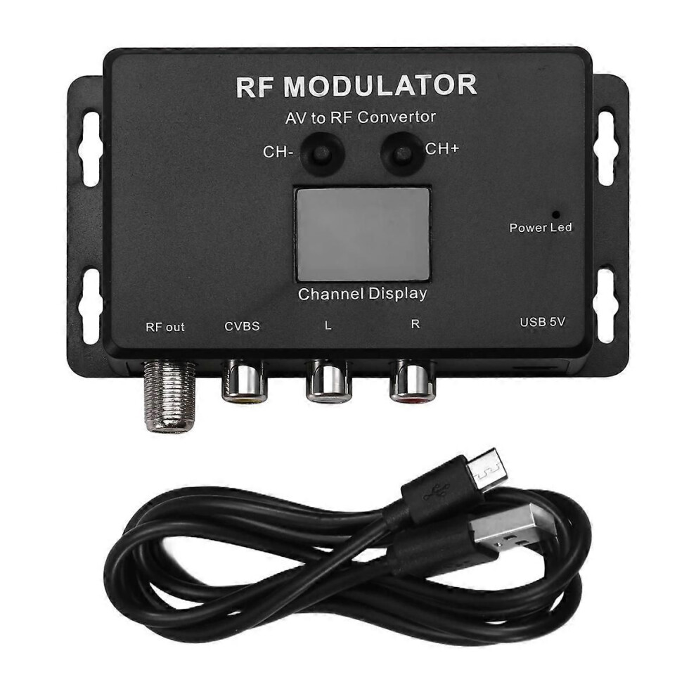 M60 Rf Modulator Av To Rf Converter Uhf Modulator Rf Signal Converter 9409192829283