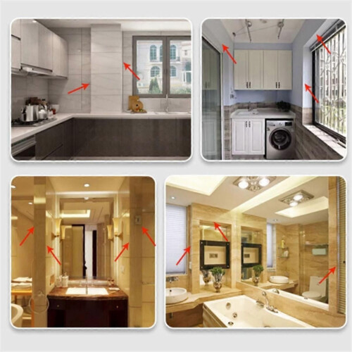 40Pcs Male Angle Tile Leveling System Clips Spacers for Floor Wall 1
