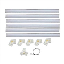 Wabenförmige LED-Garagenleuchte zum Selberbauen, sechseckige LED-Lampe B