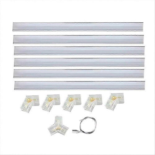 Φωτιστικό γκαράζ Honeycomb LED DIY Εξάγωνο φωτιστικό LED B