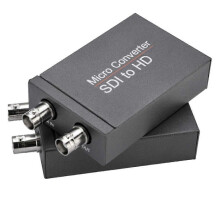 2 τεμάχια προσαρμογέας SDI σε HDMI συμβατός με SDI, μίνι 3G HD SD-SDI