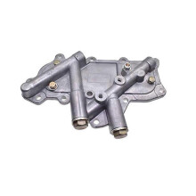 Conjunto de enfriador de aceite del motor 21305-7T402 TD27 compatible con Nissan NP300 D22 2009-2018