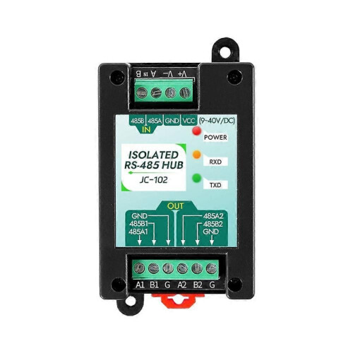 RS-485 Repeater RS485 Converter Modbus-RTU Communication Module Extended Network Transmission Distance